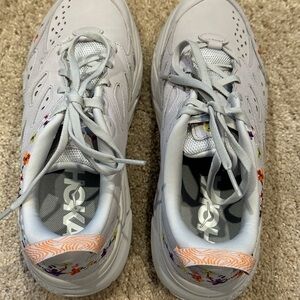 Hoka Clifton Floral Embroidery Shoes